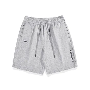FAIRWHALE Casual Shorts Men Heather Gray