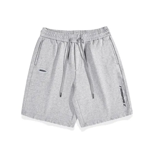 FAIRWHALE Casual Shorts Men Heather Gray