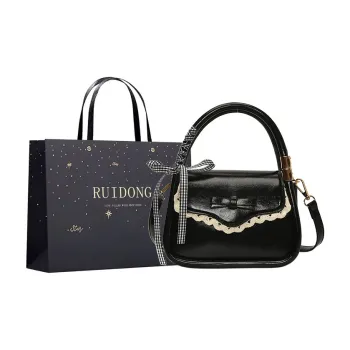 Smart PU Handbag Women's Black/Ecru/Blue/Pink