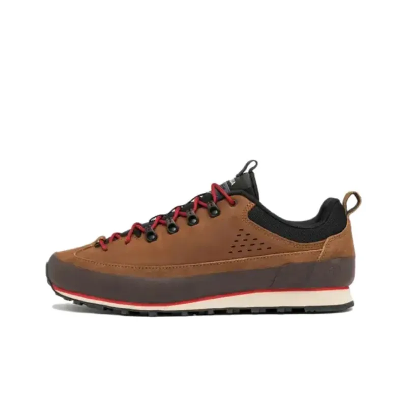 DECATHLON Anti Slip Wear Resistant Low Top Hiking Shoes Men's Brown-0