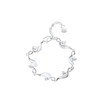AITAO 990 Silver Pure Silver Bracelets Women's