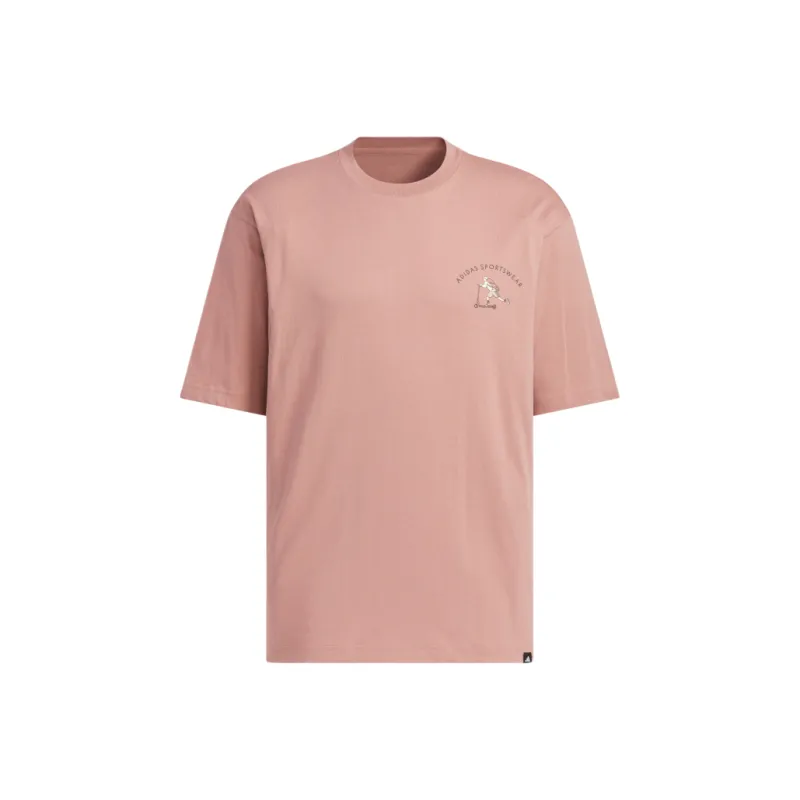 Adidas Sportswear T Shirt Men's Warm Earth Umber-0