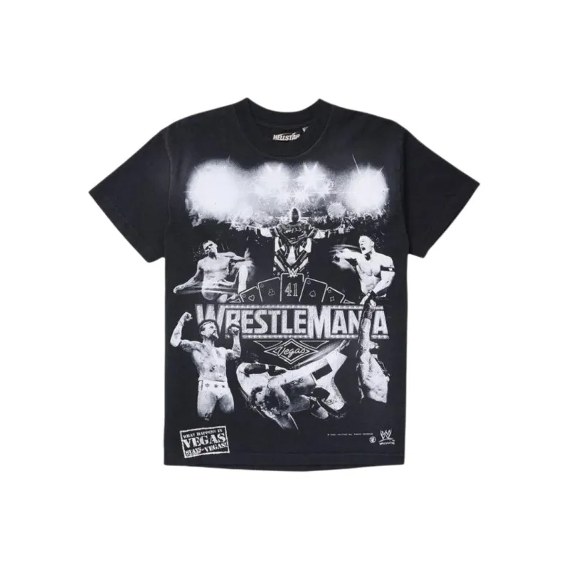 Hellstar X Wwe Wrestlemania T Shirt-0