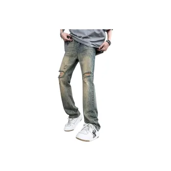 IJRJ Jeans Unisex Yellow Mud
