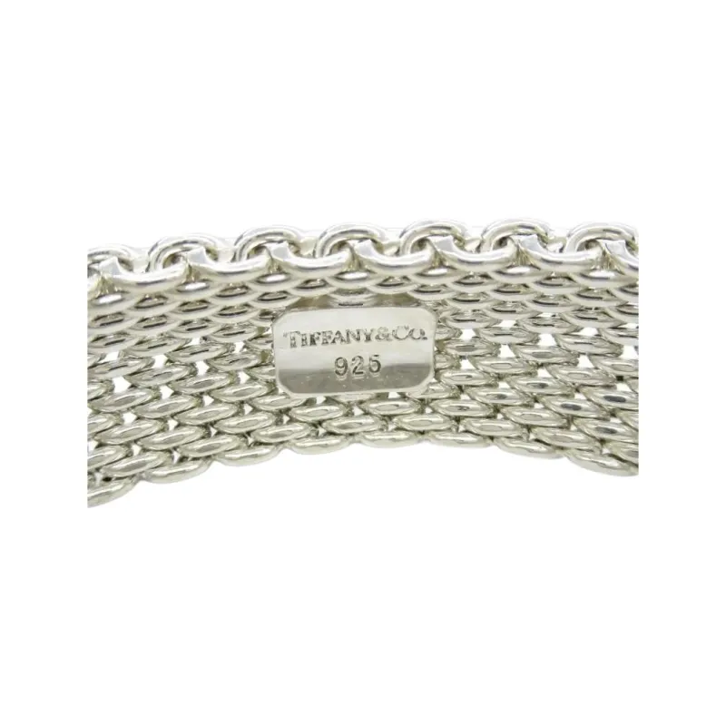 TIFFANY & CO. Pre Owned 2010s Sterling Silver Somerset Bracelet-2