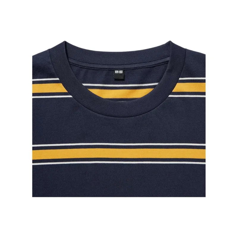 UNIQLO T Shirt Unisex Navy Blue-1