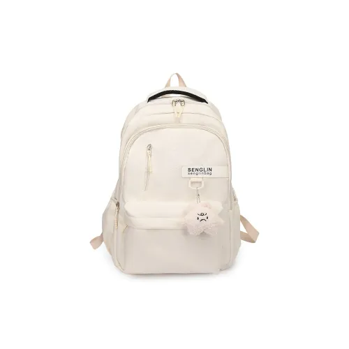 Parker Bear Nylon Backpack Unisex Multicolor