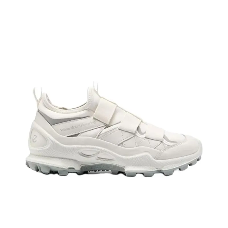 White Mountaineering x Ecco Biom C Trail Anti Slip Wear Resistant Low Top Hiking Shoes Women's White-1
