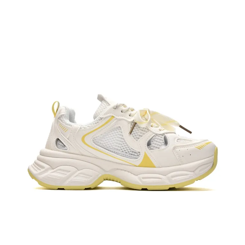 MISTERY Breathable And Lightweight Low Top Chunky Sneakers Women's-11
