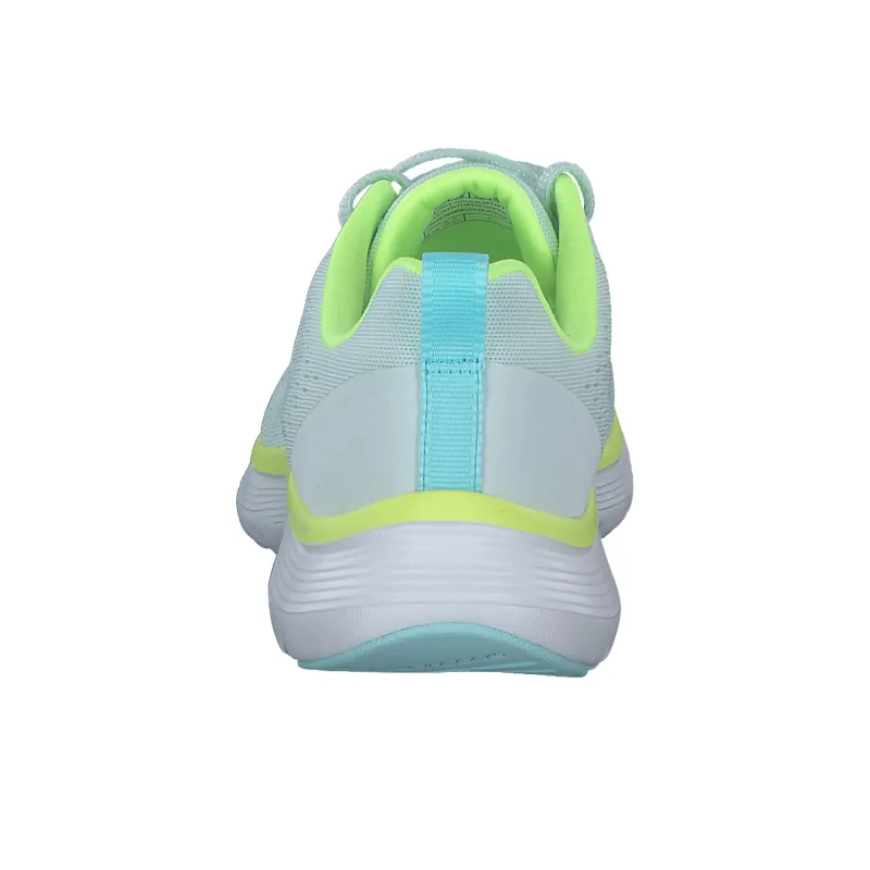 Skechers Flex Appeal 5.0 Anti Slip Wear Resistant Low Top Casual Running Shoes Women's Light Blue Green-3
