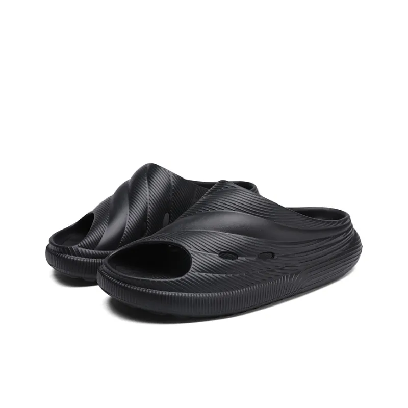 CariteSport EVA Quiet Slip Resistant Odor Resistant Abrasion Resistant Quick Dry Cushioning Slide Slippers Men's-5