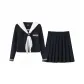 Long-Sleeved Top+39A Skirt Clothing Sets (Includes White Baby Bandana Bibs)