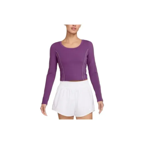 nike phelon Clothing T Shirts Women's Purple