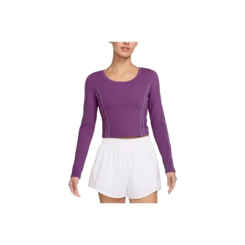 Nike Clothing T Shirts Women's Purple-0