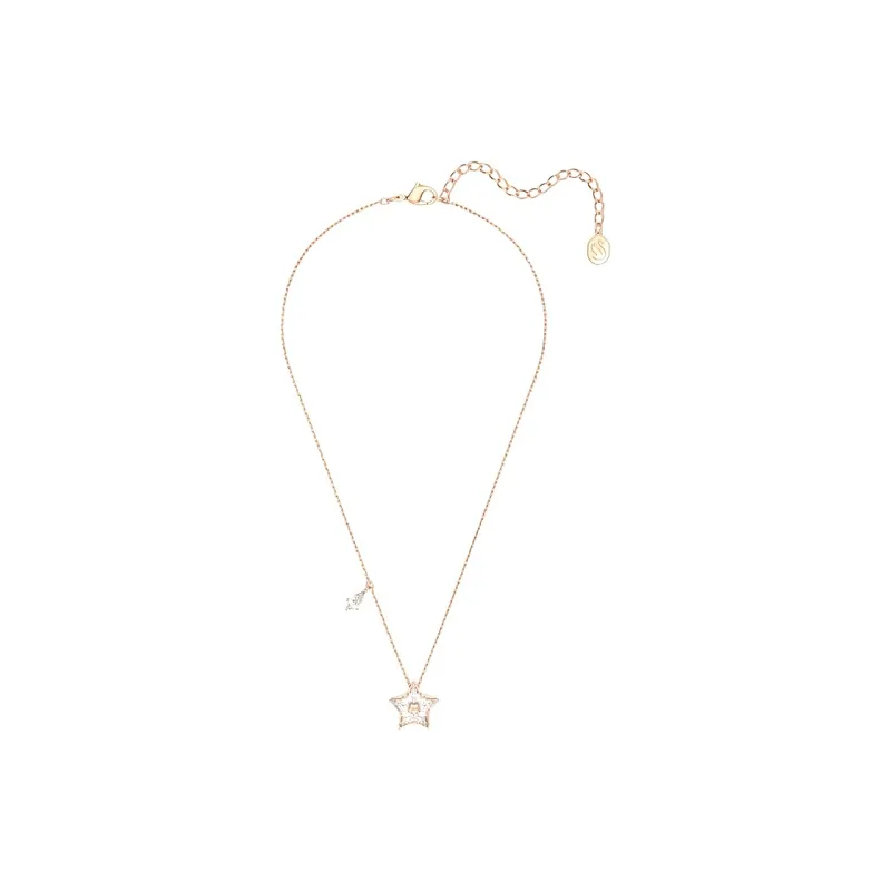 Swarovski Rose Gold Tone Plated Necklaces Women's-2