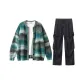 Clothing Sets (Haze Gray Top+Black Pants)