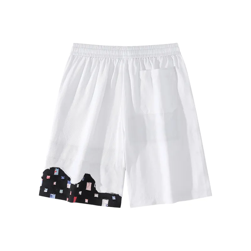 RASHOMONG Casual Shorts Unisex-1
