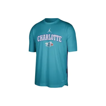 Jordan x NBA Charlotte Hornets T Shirt Men's Blue Green