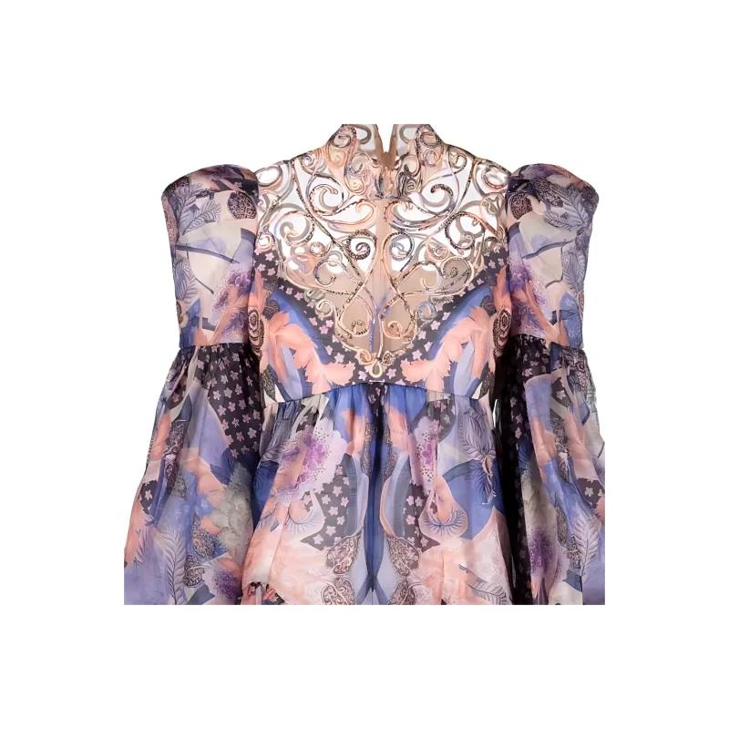 Zimmermann Long Sleeved Dresses Women's Multicolor-5