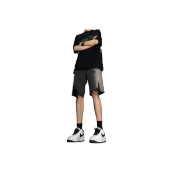 Izexx Denim Shorts Men Black
