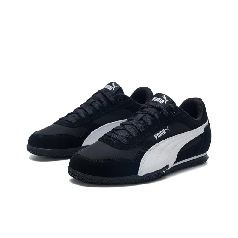 PUMA Cushioning And Breathable Low Top Casual Shoes Women's Black-2