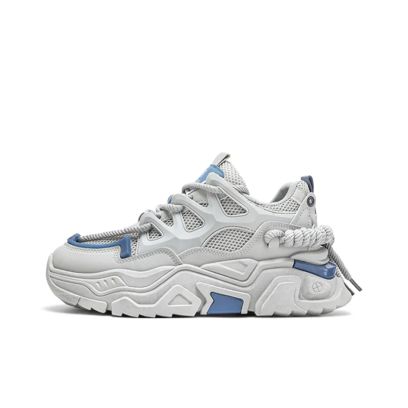 HACKBUTEER Low Top Chunky Sneakers Men's Box Included-8