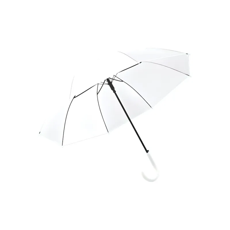 Imono Large Size Double Umbrella With Long Handle White, Black, Various Styles-9