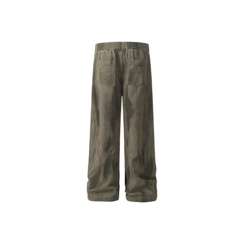 HKRXEC Jeans Men Green-1