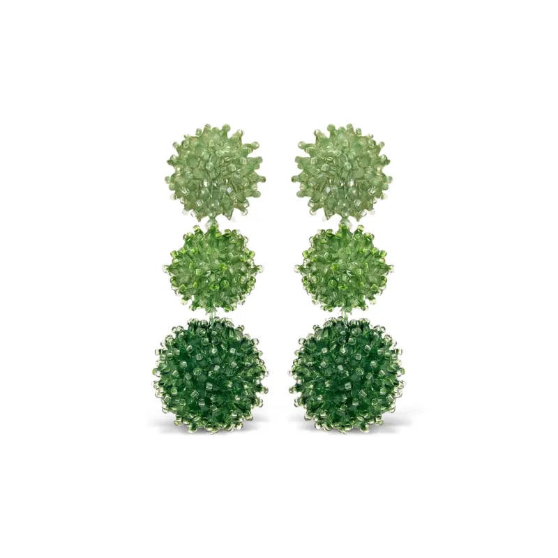 Oscar De La Renta Bead detailing Earrings-0