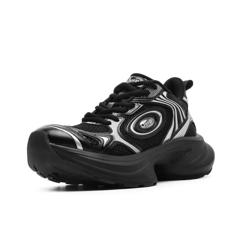 Hong Kong Meng Slip Resistant, Abrasion Resistant, Breathable Low Top Chunky Sneakers Unisex-1