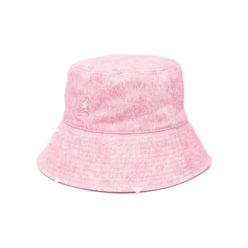 KANGOL Washed denim Bucket Hat