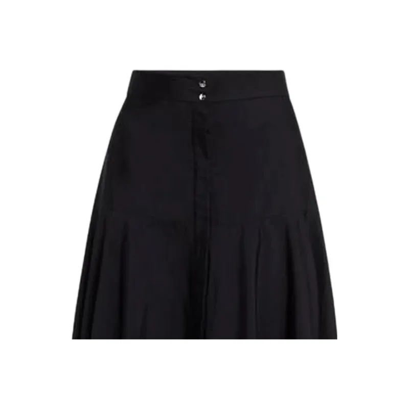 MaxMara Casual Long Skirt Women's Black-1