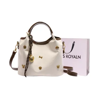 LOUIS ROYALN PU One Shoulder Handbag Unisex Multicolor
