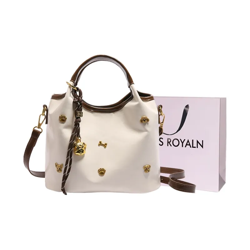 LOUIS ROYALN PU One Shoulder Handbag Unisex Multicolor-3