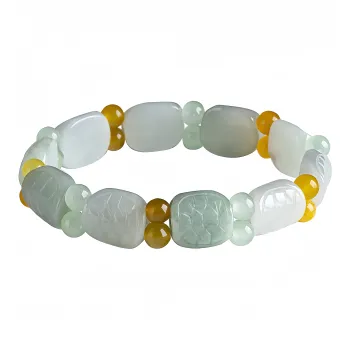 Noritake Glutinous Jade Jadeite Bracelets Unisex