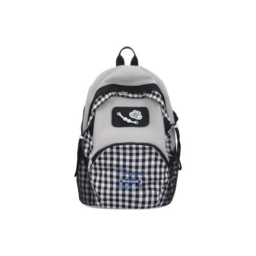 WICKBUEN Nylon Backpack Women's Burgundy/Black/Khaki/Purple