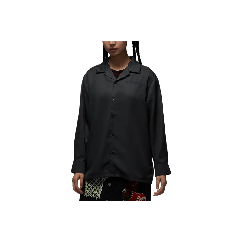 Jordan Air Jordan Women's Long Sleeve Woven Top-0