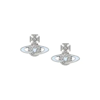 Vivienne Westwood Brass Earrings Women's Silver