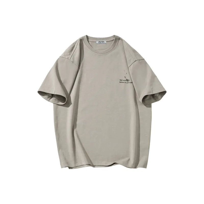 EPTISON T Shirt Unisex Gray Green-1