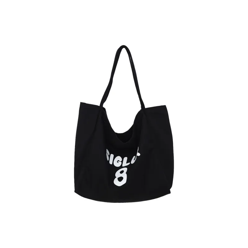 DCLOUD Canvas Tote Bag, Shopping Bag, Canvas Bag, Shoulder Bag Unisex Multicolor-20