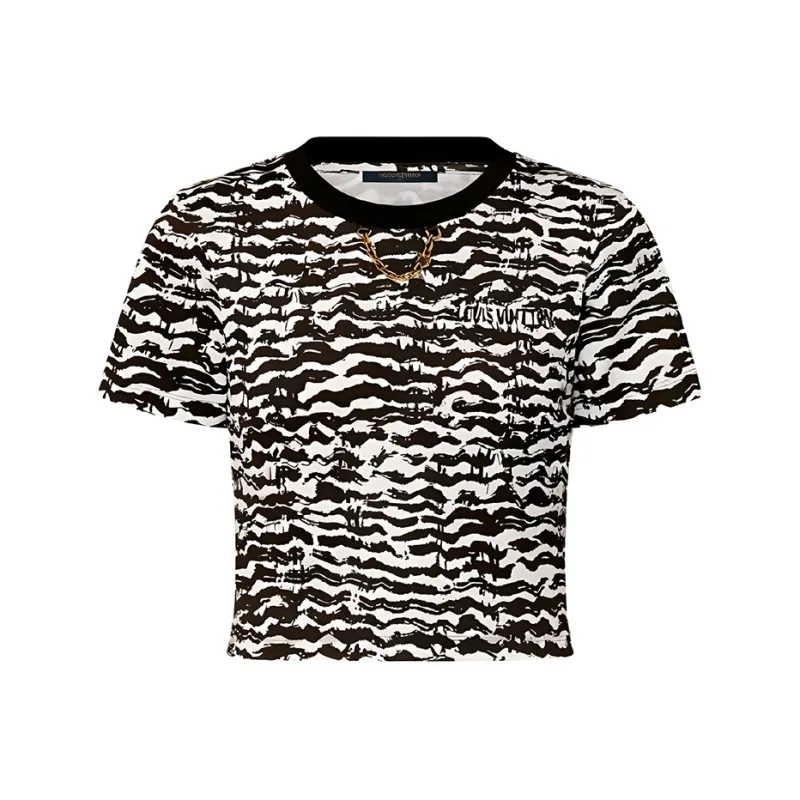 LOUIS VUITTON Ink Tiger Crop Top-0