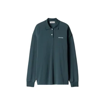 MIU MIU Polo Shirt Women's Green