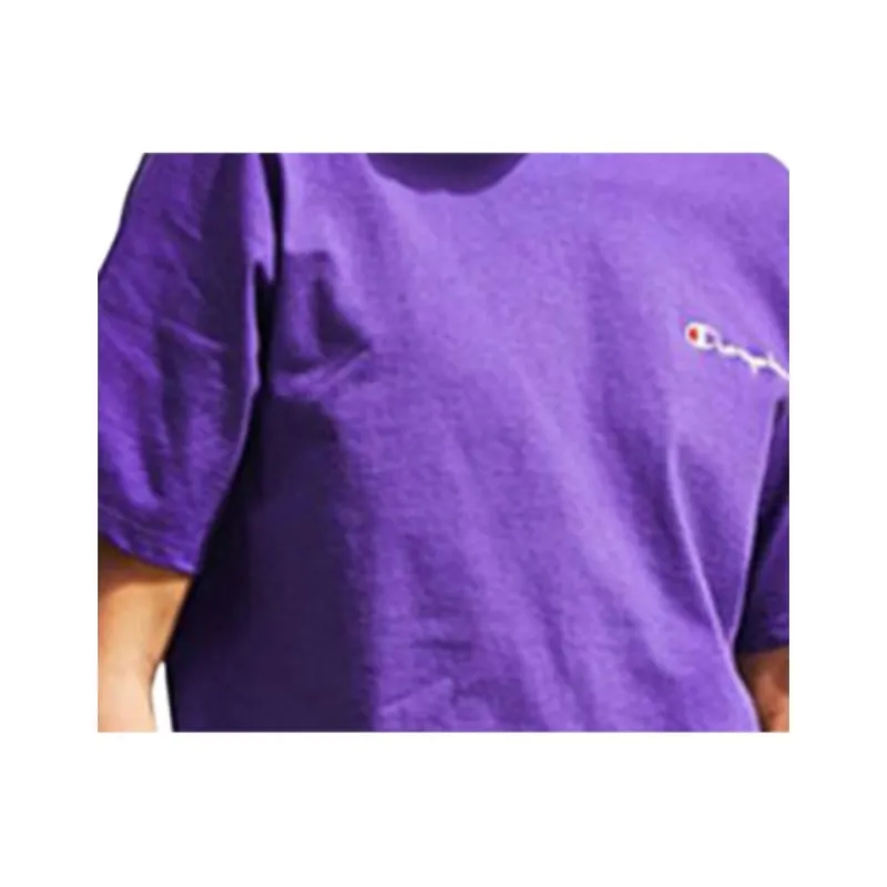 Champion T Shirt US Version Unisex Purple-2