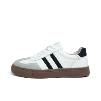 FED Breathable Low Top Skateboard Shoes Men's White
