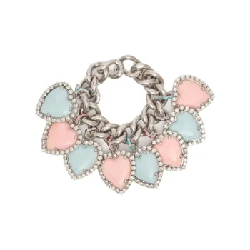 Valentino Plastic Bracelets Men's Pink