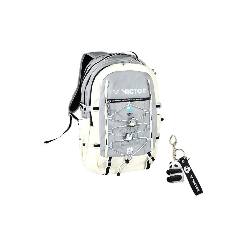 VICTOR Sudan Cup Collection Badminton Racket Bags Backpack Lunar Rock Gray Unisex-3