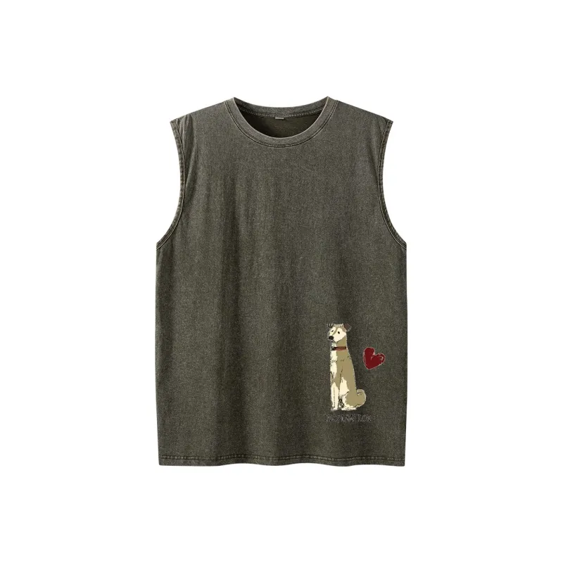 FOREST LIBRARY Tank Tops Unisex-3