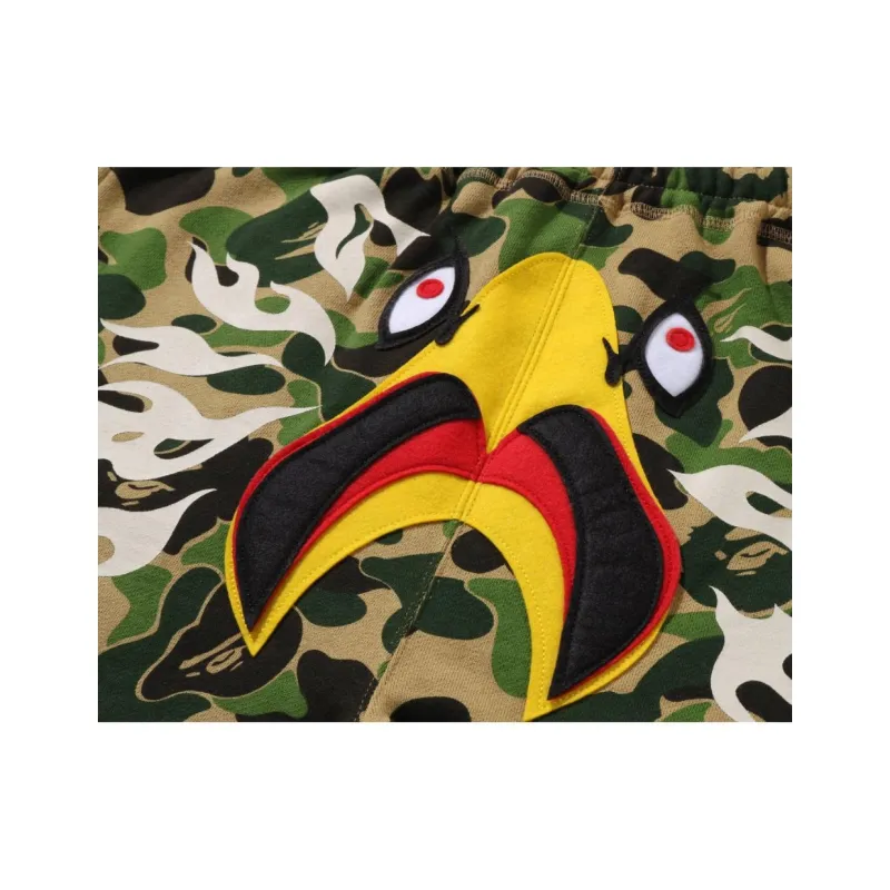 Bape X Readymade Abc Camo Eagle Wide Sweat Shorts-1