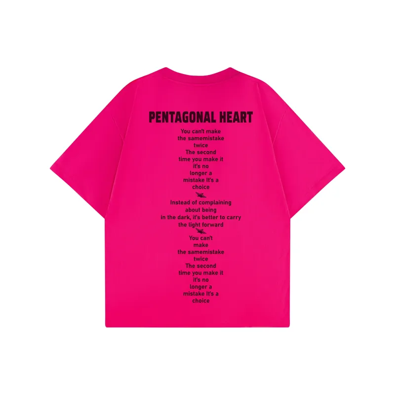 PENTAGONAL HEART T Shirt Unisex-25
