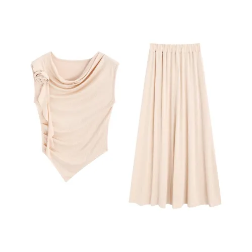 PLANE DRIFT Two Piece Skirt Sets Women's